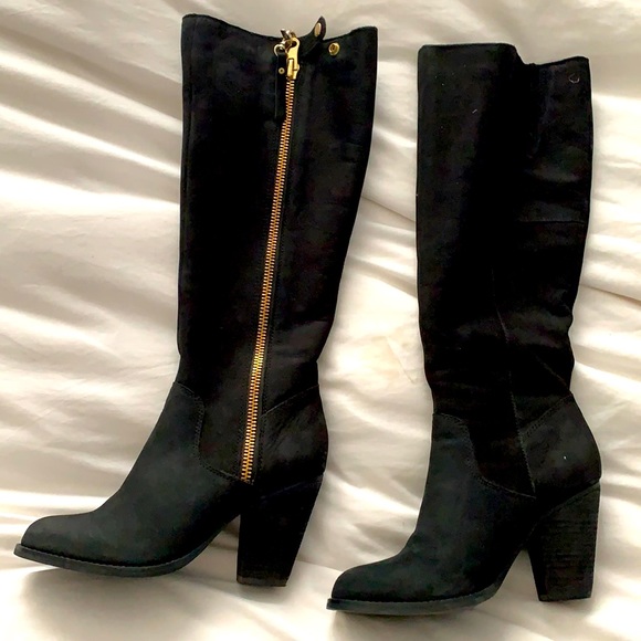 Aldo suede knee high boots - Picture 1 of 5